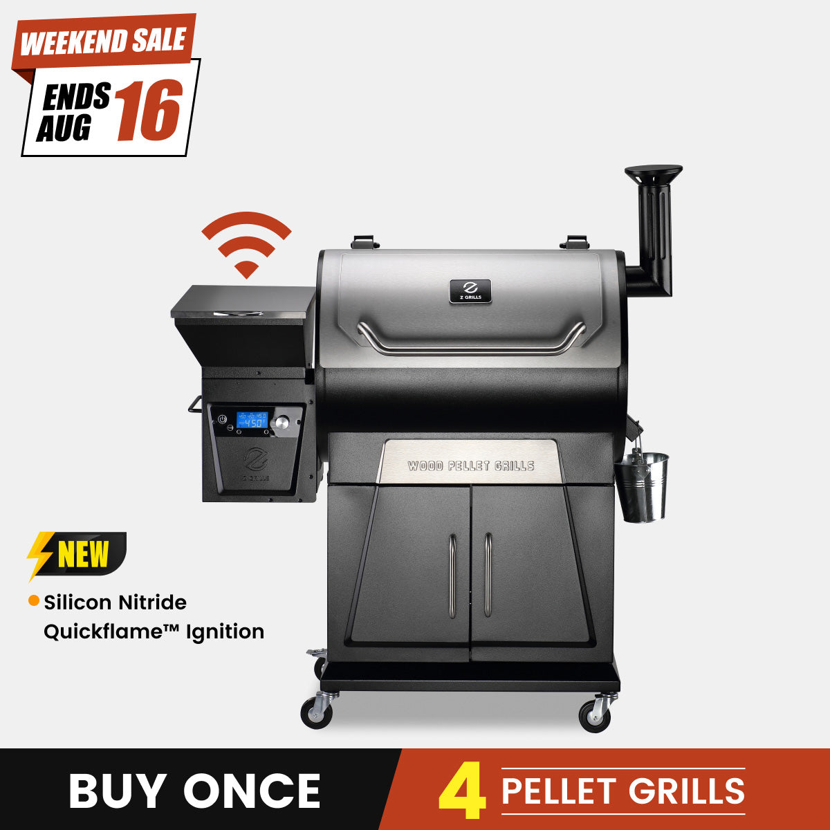 Z Grills 700D4E WiFi Pellet Grill Review: Smart, Spacious, and Easy to Run