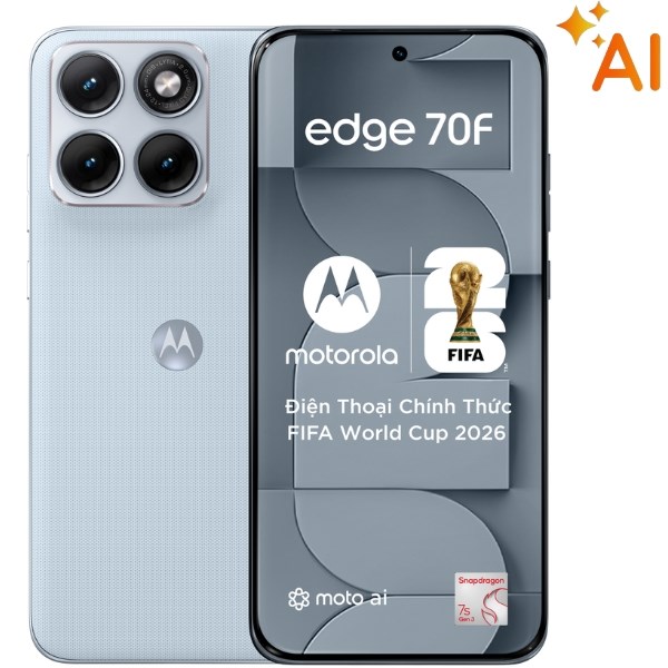 Motorola Edge 70 Fusion blue