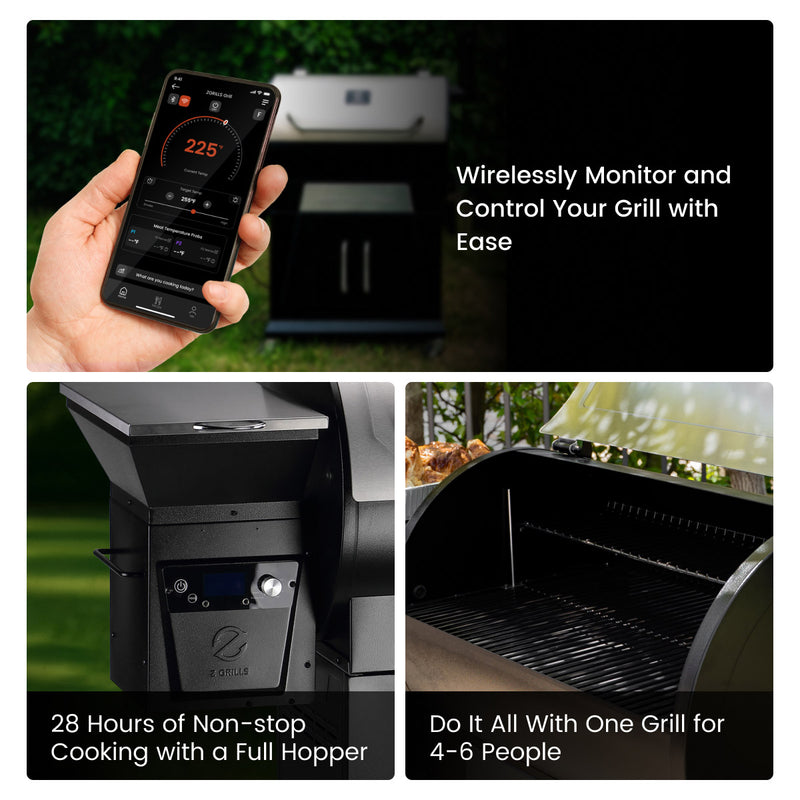 Z Grills 700D4E front panel and controller